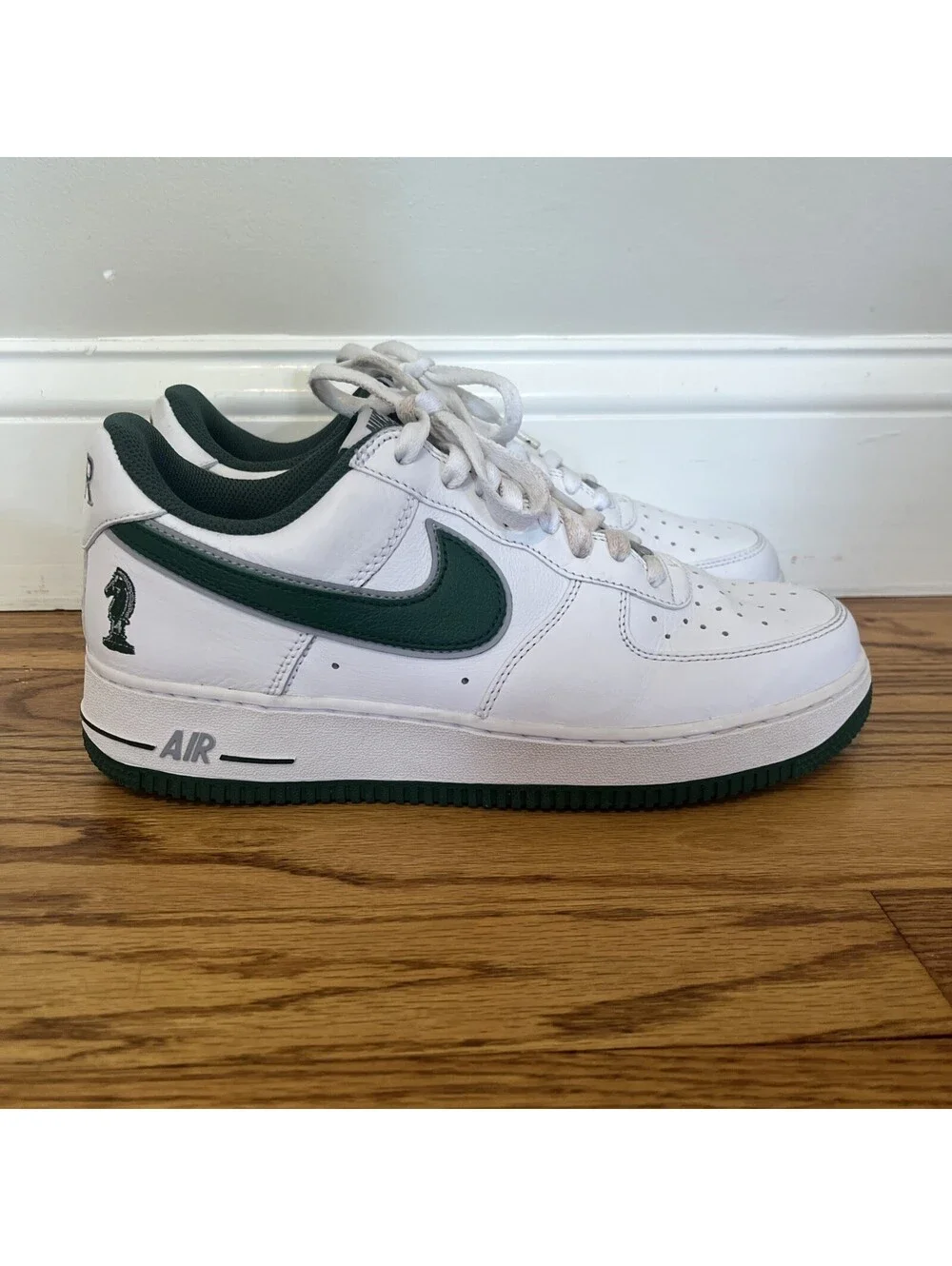 Nike Air Force 1 Low Lebron James Four Horsemen White/Green Size 9 FB9128-100